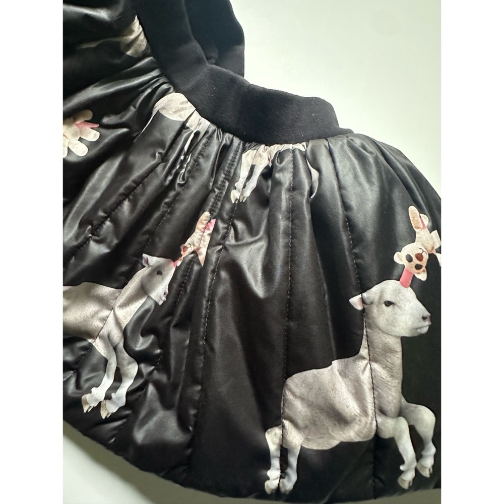 EUC Caroline Bosmans Black Puffer Skirt size 2